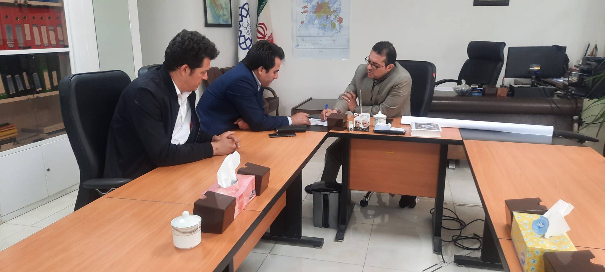 نشست مدیر عامل صندوق پژوهش وفناوری استان با معاون محترم شهرسازی شهرداری