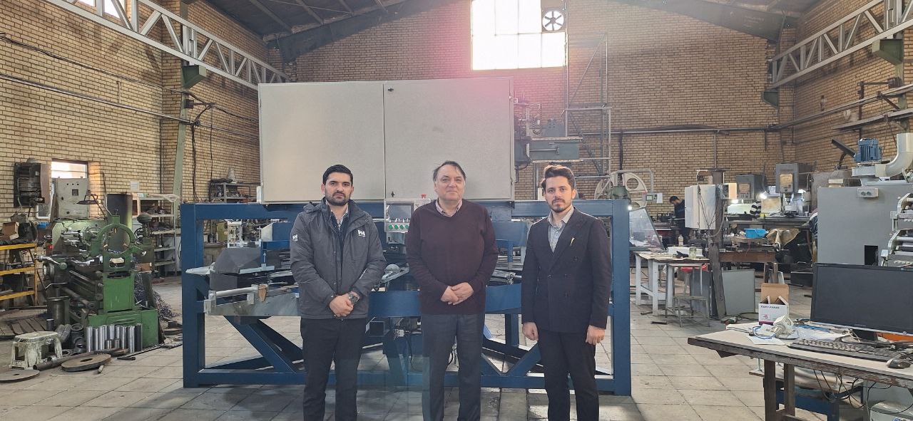 🔹🔹بازدید مدیرعامل صندوق پژوهش و فناوری استان اردبیل از شرکت آذرسایان ماشین